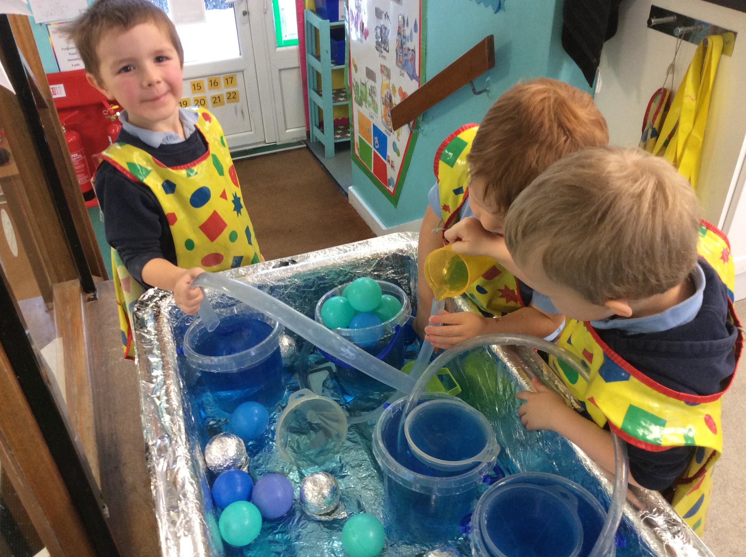 Understanding the world- water tubes